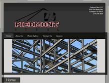Tablet Screenshot of piedmontsteel.com